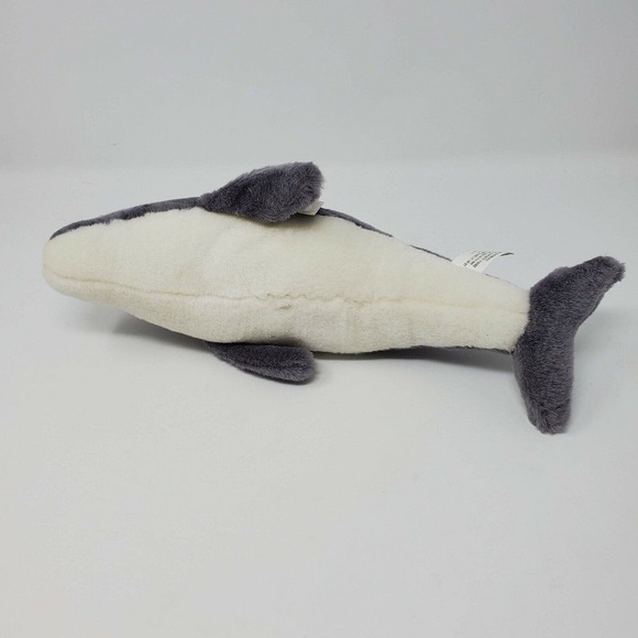 Nanco Gulf World 14" Dolphin Plush Stuffed Animal Gray Marine Life Realistic - Picture 3 of 6